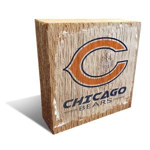 Chicago Bears Team Logo Block